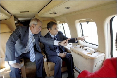 Zapatero, Avión. Fuente:publico.es