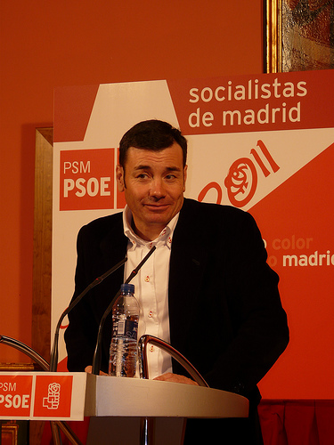 Tomás Gómez. Fuente: Socialistas de Pozuelo