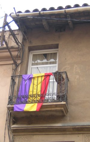 Bandera republicana. Fuente: cau.cat
