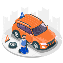 Icone Proteção pneu e roda