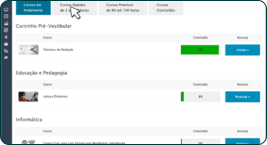 Tutorial: Escolhendo um curso